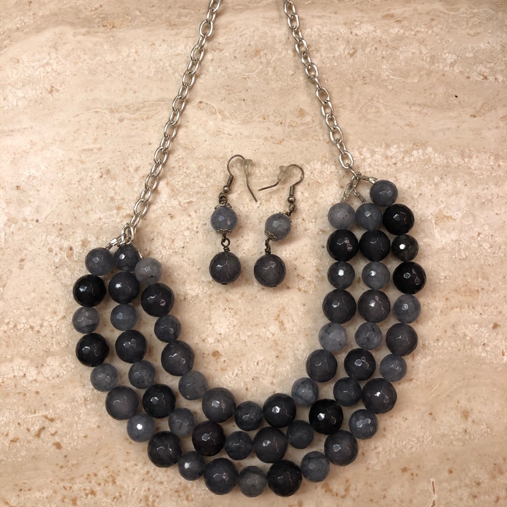 Earrings & Necklace Set